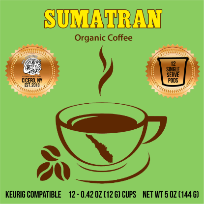 Picture of 24 K-cups Sumatran Blend Organic Coffee