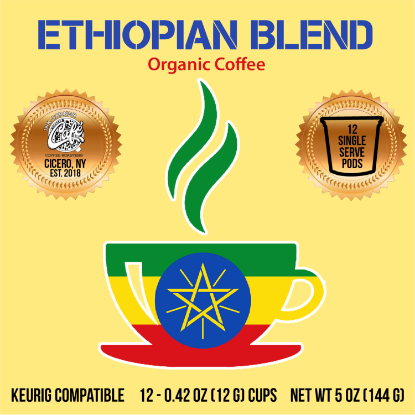 Picture of 24 K-cups Ethiopian Blend Organic Coffee