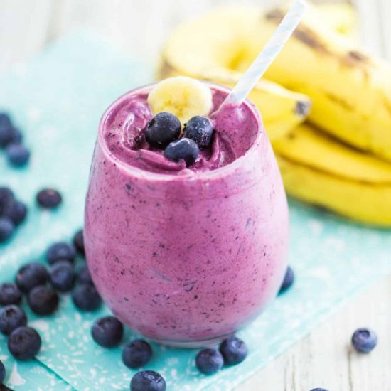 Picture of Wild Blueberry Banana Smoothie
