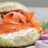 Picture of LOX Smoked Salmon Bagel Sandwich